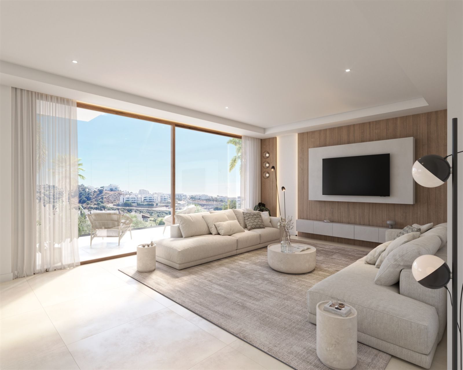 02 luxury living room with ocean view
